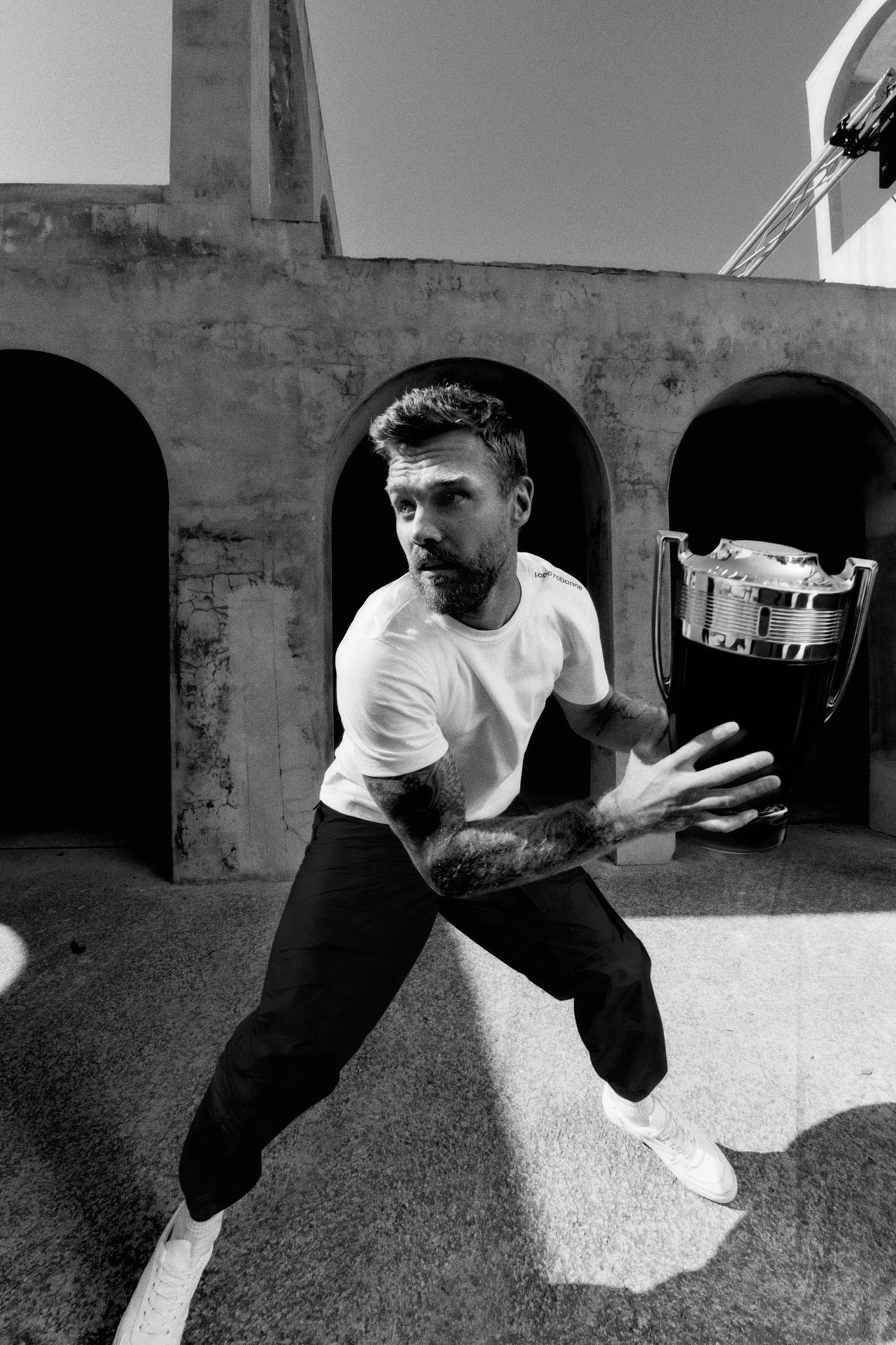 Retouches photographiques Invictus - Rabanne Parfums