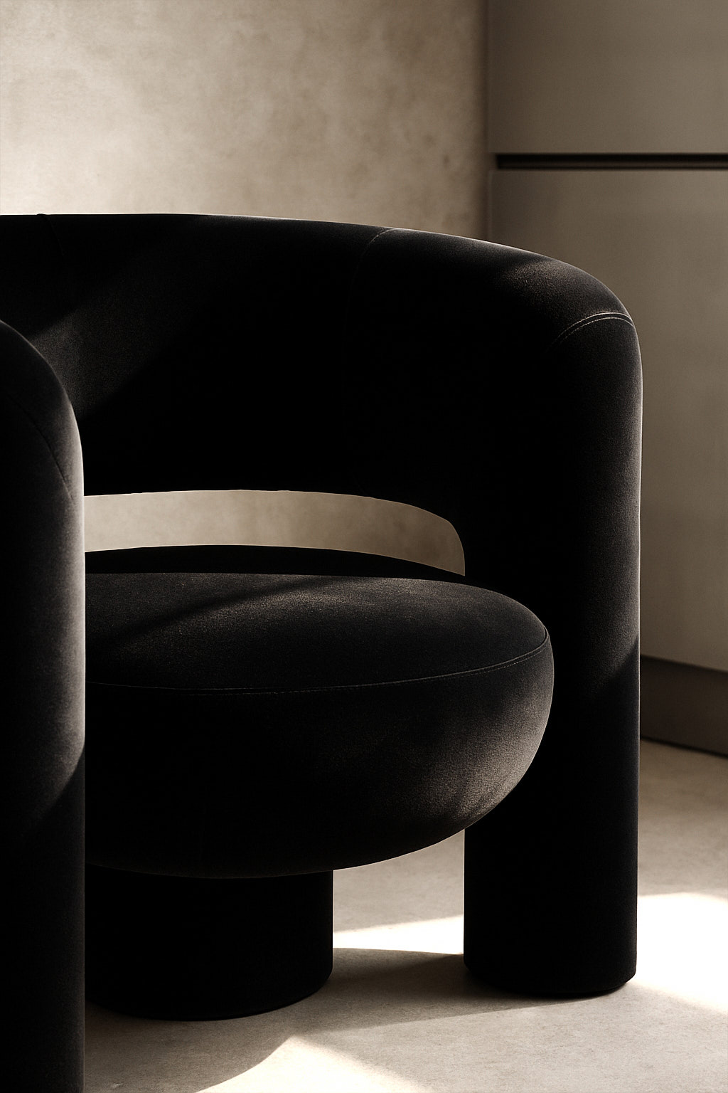 AI Crafted Photography by DALY Paris based studio - Man-Of-Parts-Via-Del-Corso-Sahco-B108-003-Armchair-Savannah-Bay-Gallery-2